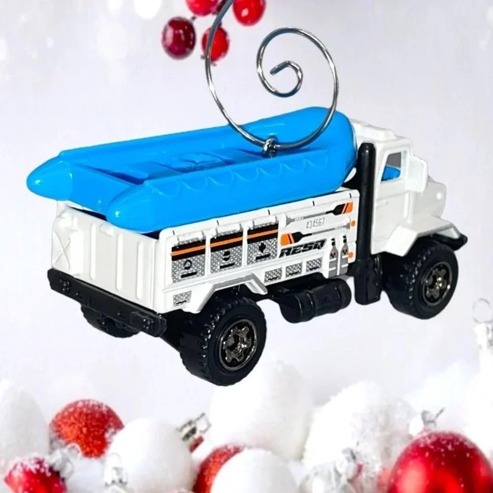 Rapids Rescue Truck 1:64 Scale ONE OF A KIND Christmas Tree Ornament‎